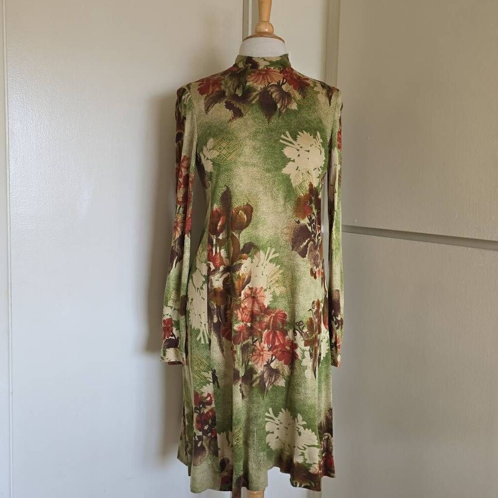 Shannon Rodgers for Jerry Silverman Vtg. I. Magnin Wool Jersey Knit Dress, M